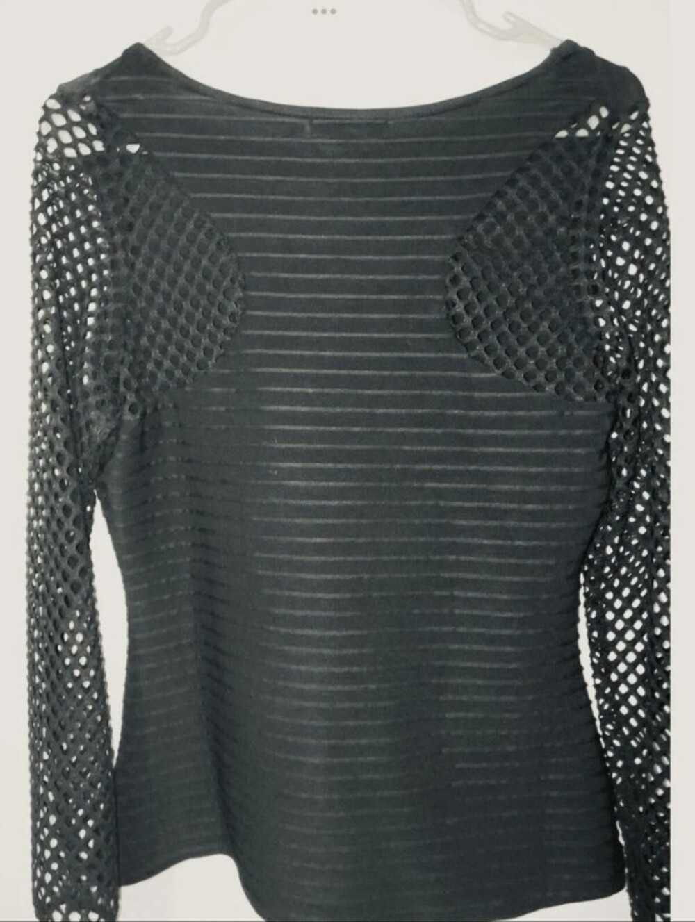 Fancycube NWT Fishnet Top